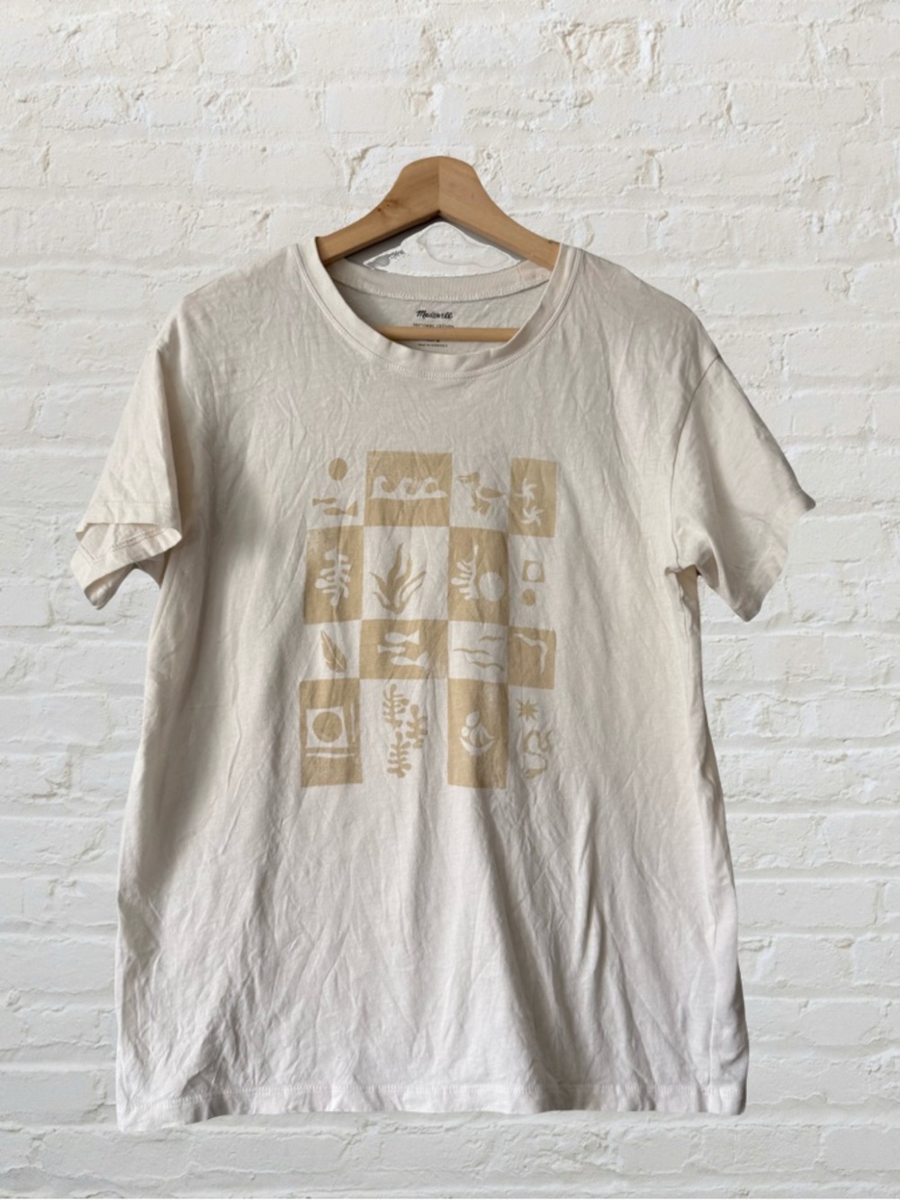 Madewell Softfade Oversized Coastal Tee
